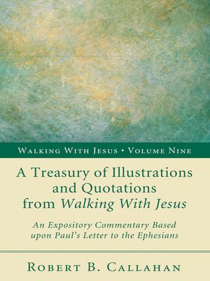 cover image of A Treasury of Illustrations and Quotations from Walking With Jesus